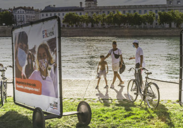 La ville de Lyon communique via le Bike’Com